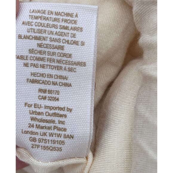 Free People Champagne Joggers Pants Sz XS Sequined Gold Lined Great Condition - Picture 13 of 16